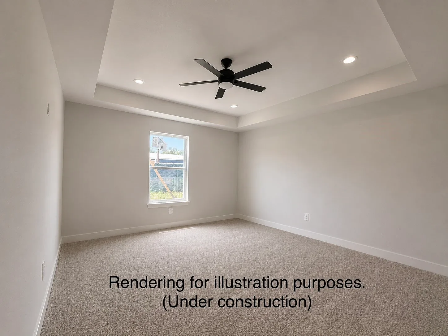 119 Loon Bay Dr, Gun Barrel City, TX — Rendering for illustration purposes. (Under construction)